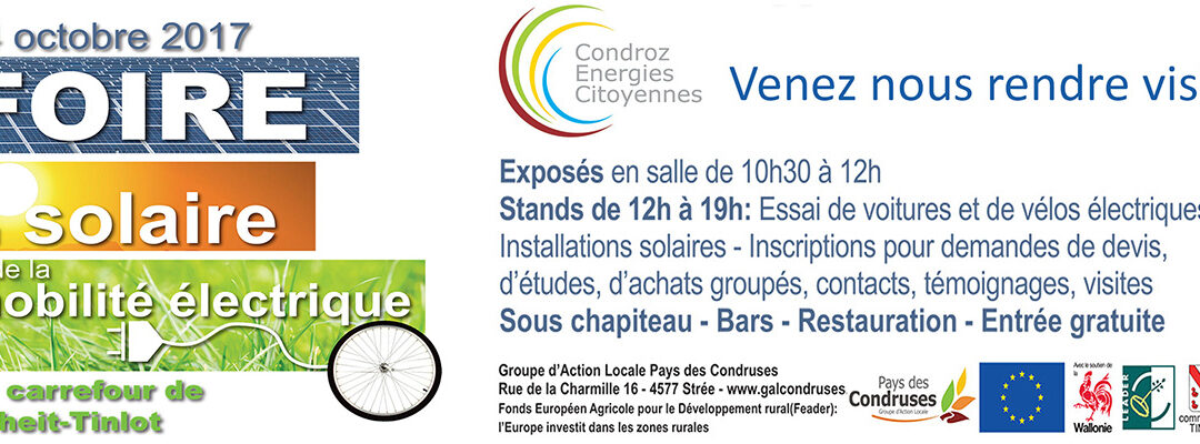Affiche foire du solaire